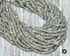Labradorite Faceted Roundel Beads, (LAB45RNDL)